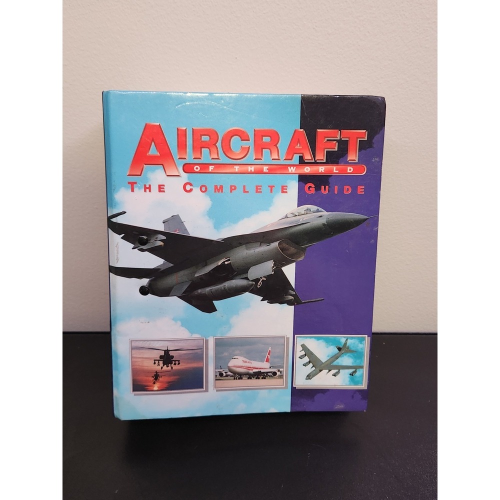 Aircraft of the World: The Complete Guide 1 Binder 16 Sections Vintage 1998